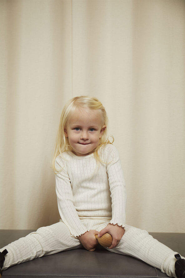 Copenhagen Colors POINTELLE JUNIOR LS TEE Cream