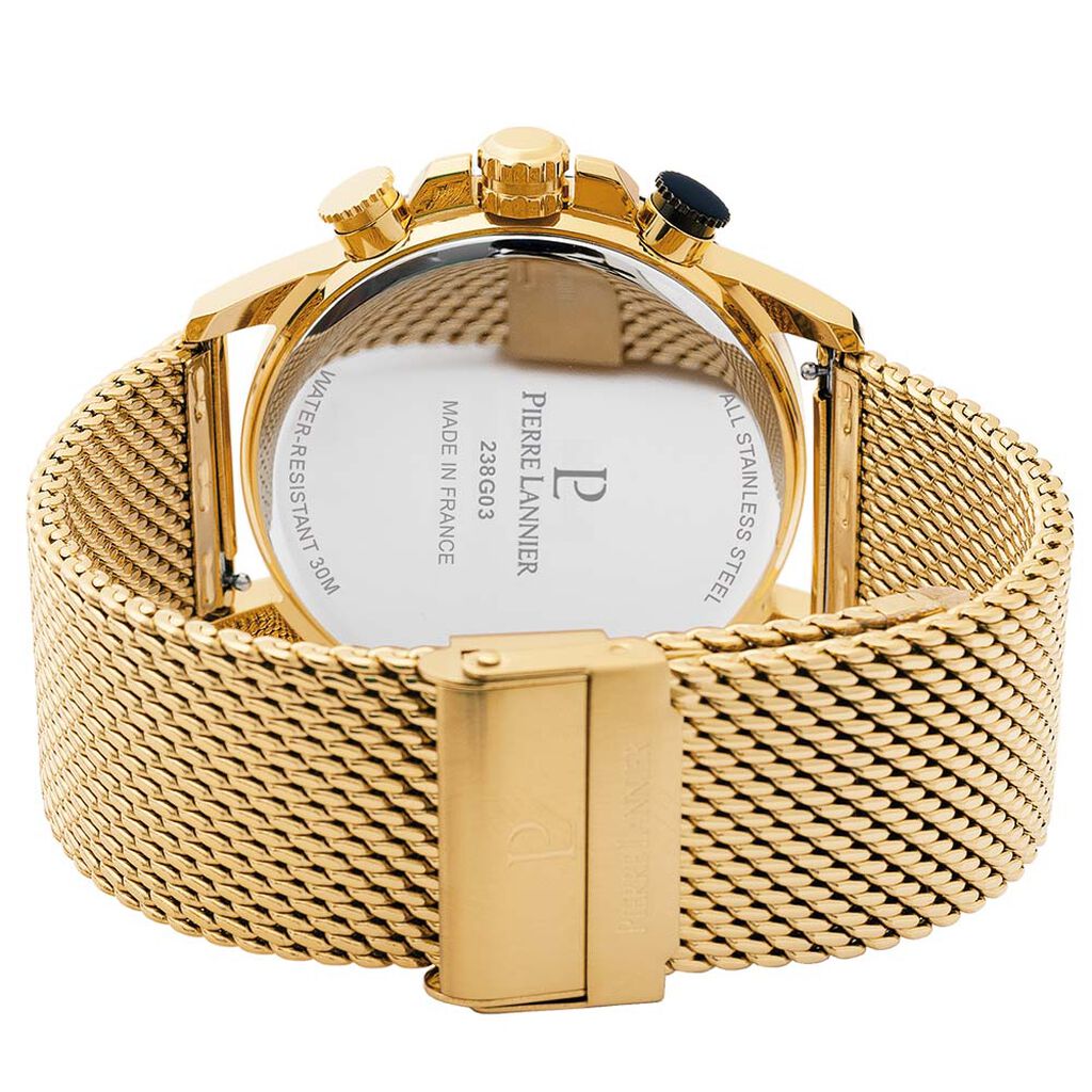 Montre Pierre Lannier Sentinelle Noir