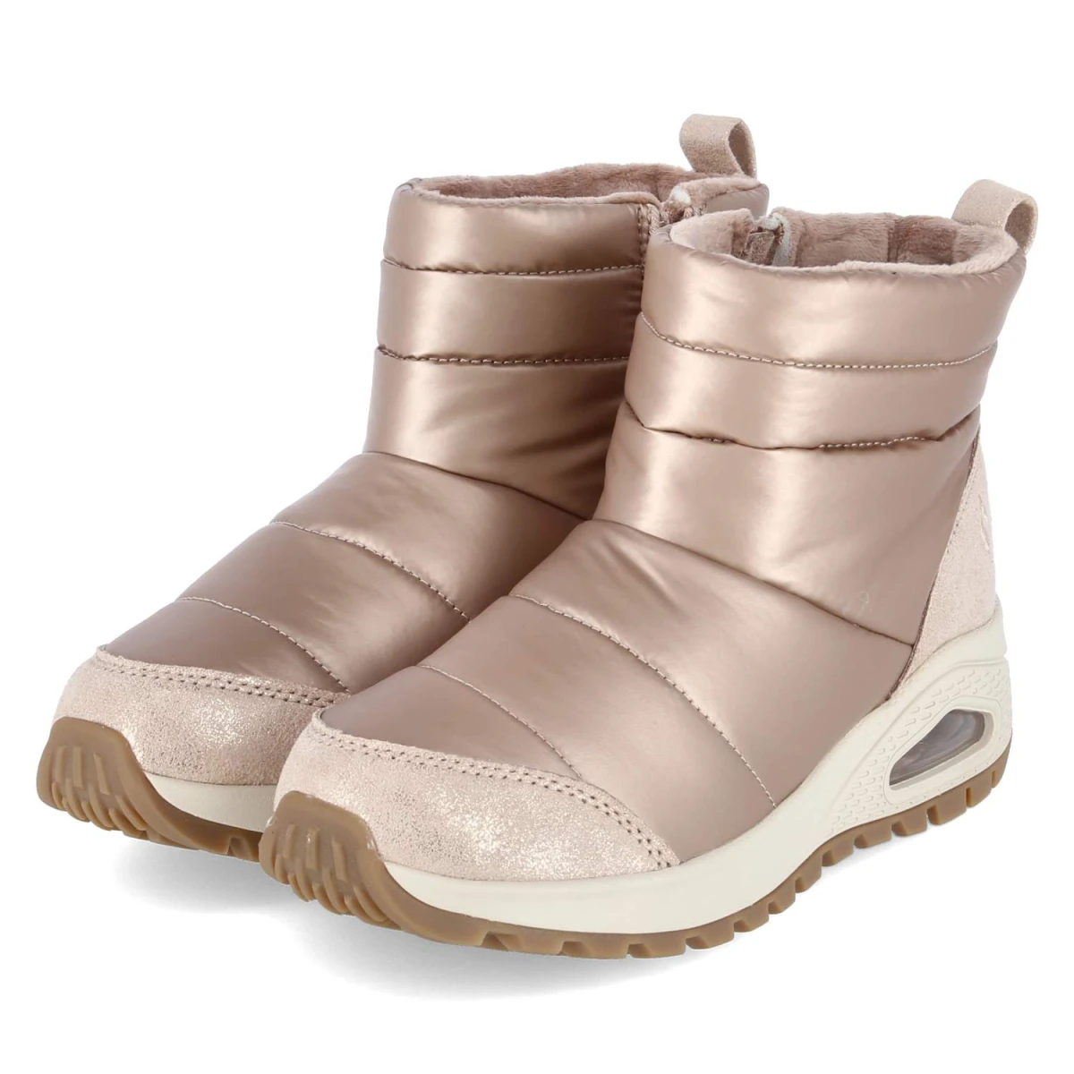 SkechersBoots UNO RUGGED PUFFER DAZE - Rose Gold