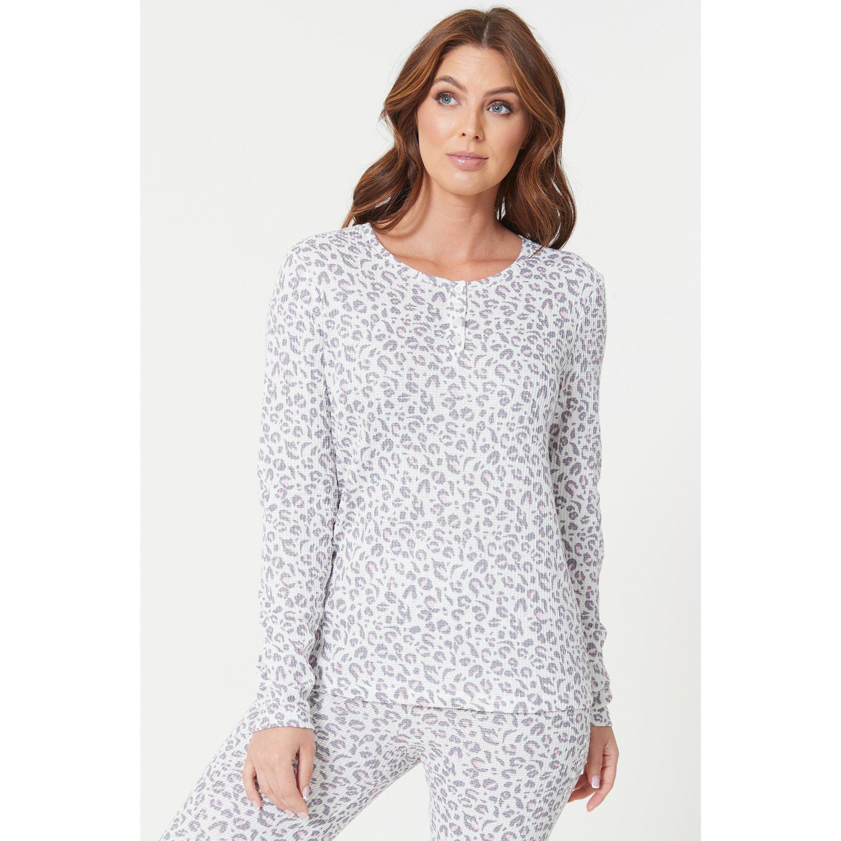 Be You Leopard Leopard Waffle Pyjama