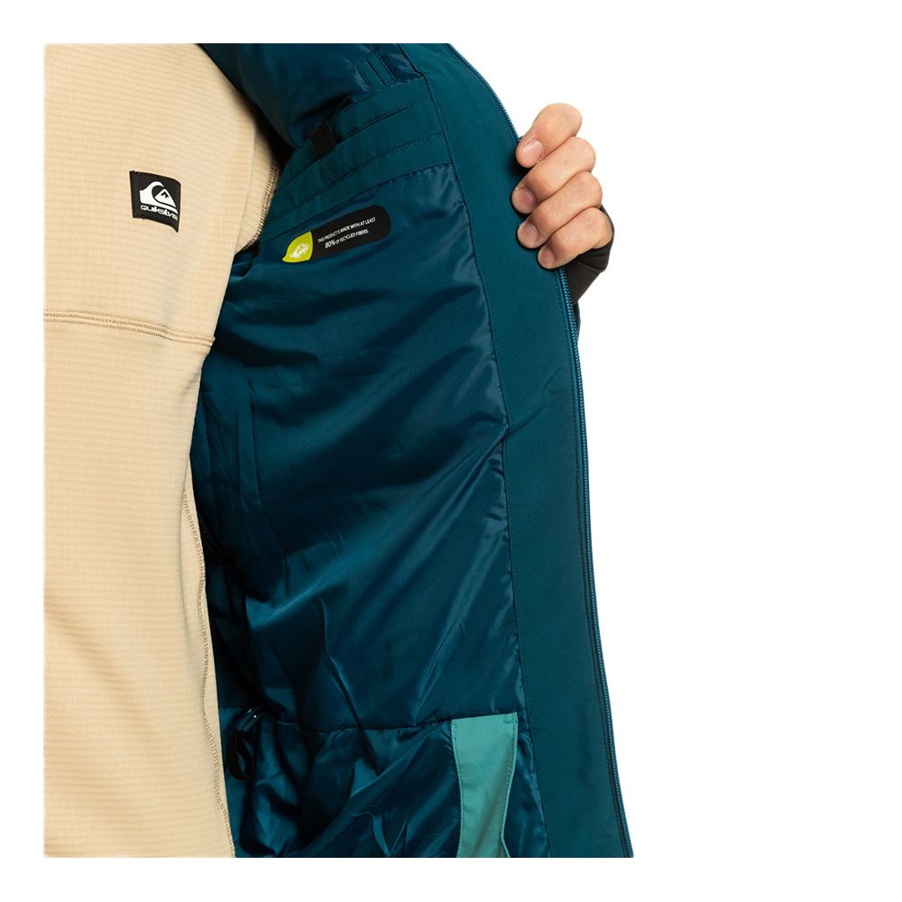 Quiksilver SYCAMORE - Veste ski Homme majolica blue