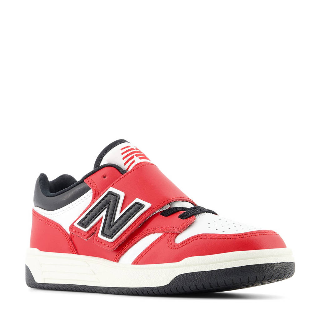 New Balance 480sneakers rood/wit/zwart