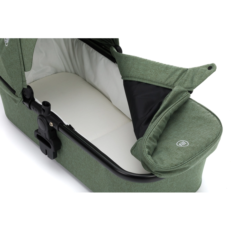 fill Kinderwagenset fill Leopard Air grün melange
