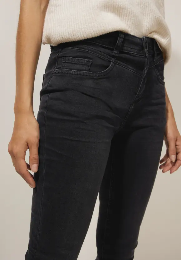 Dunkle Casual Fit Jeans - used black wash