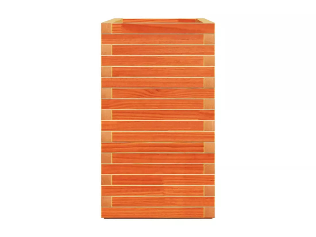Jardinière bac lit surélevé bois marron 90 x 40 x 72 cm 02_0038514