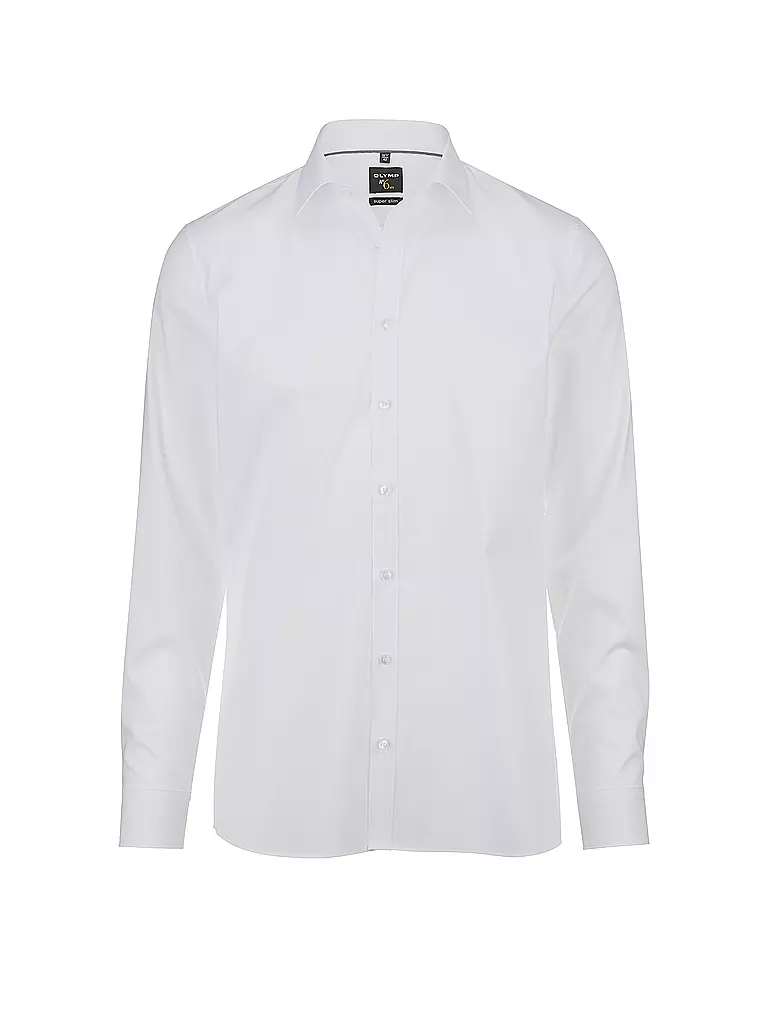 OLYMP NO.6 Hemd Extra Slim Fit weiss