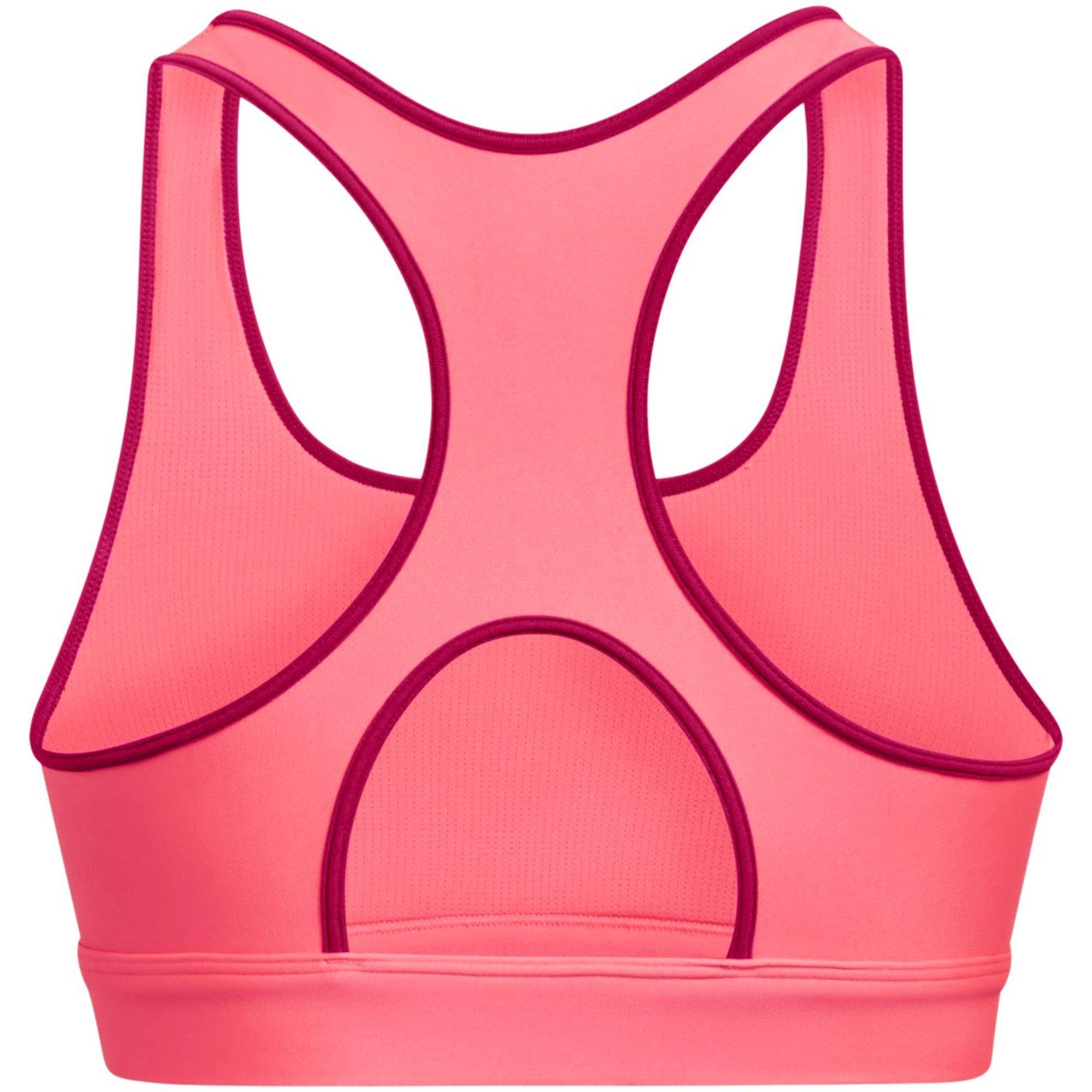 Under Armour UA HeatGear Armour Mid Padless Sports Bra Womens