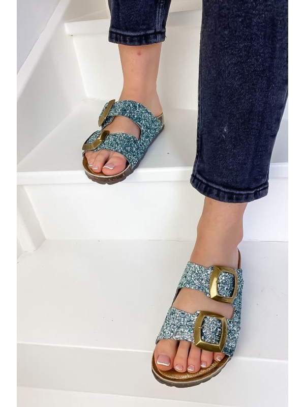 Semerdjian - Mules SESAMO GALAXY Vert