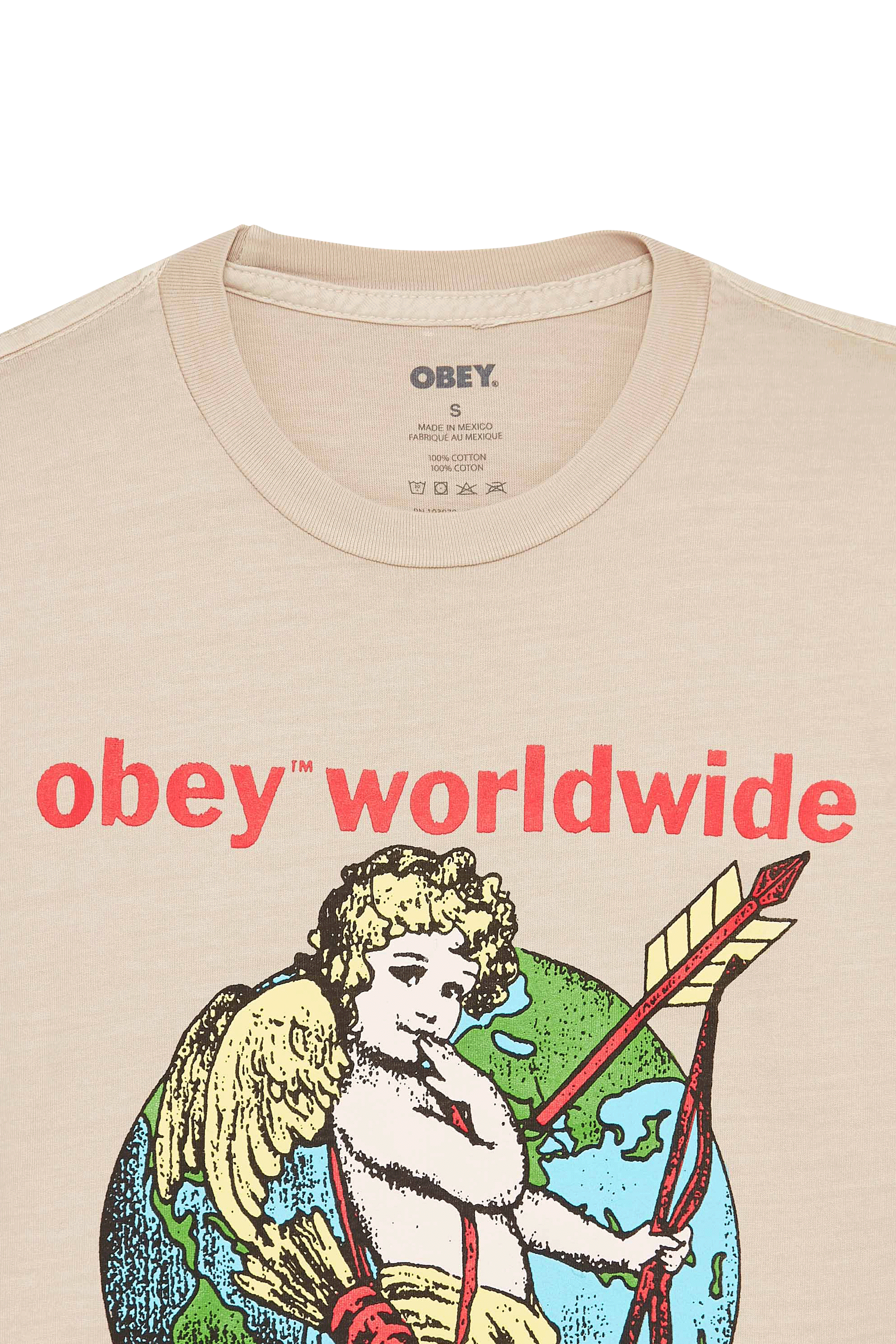 OBEY T-shirt OBEY CHERUB EASY TARGET Multicolore