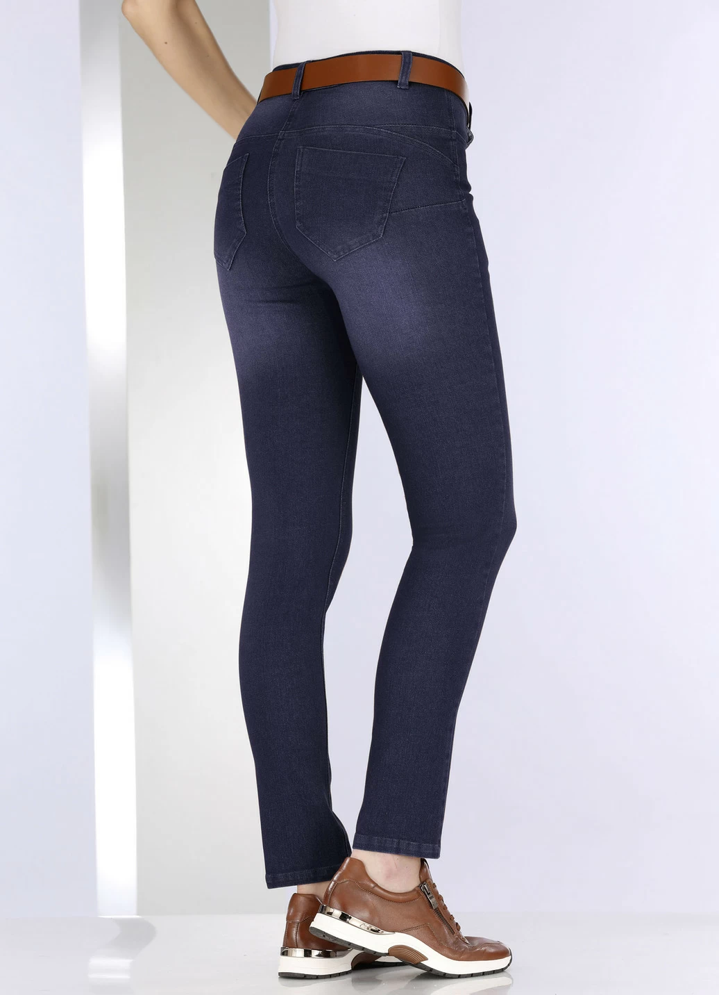 Jeans mit Push-up-Effekt