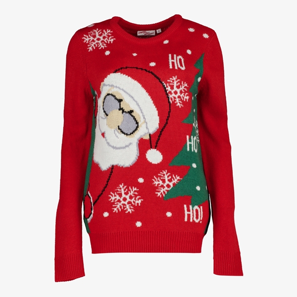 TwoDay dames kersttrui met kerstman