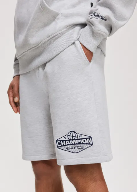 Jogger shorts champion grijs (GRS.LME)