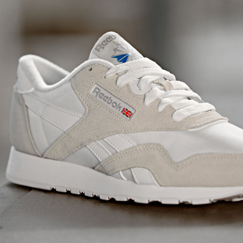 Baskets Classic Nylon FV1593 White Light Grey