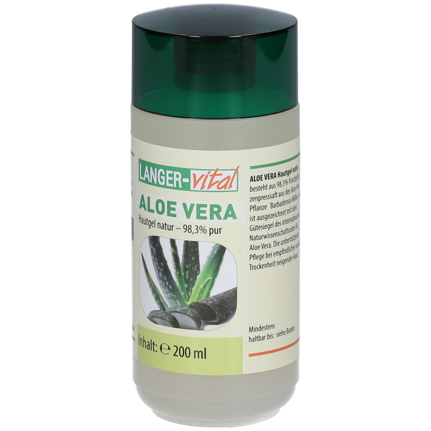 Aloe Vera Hautgel 98,3 % pur