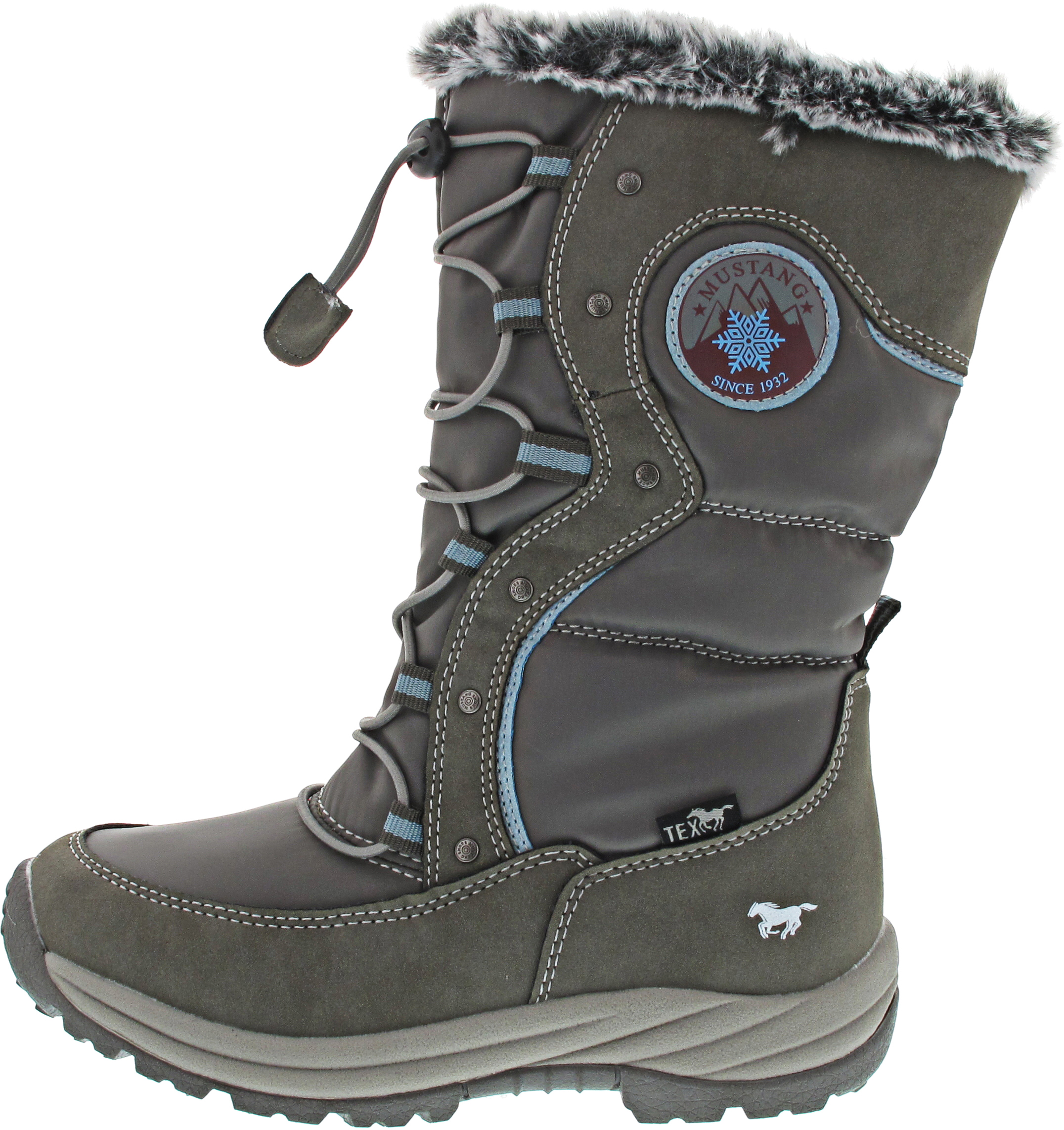 Mustang Stiefel TEX grau