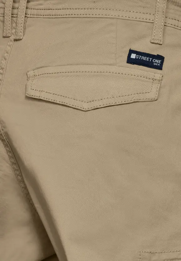 Twill Cargo Shorts - pure sand
