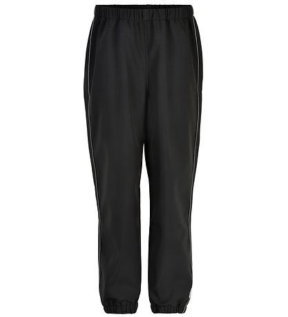 Mikk-Line Softshellhosen m. Fleece - Schwarz