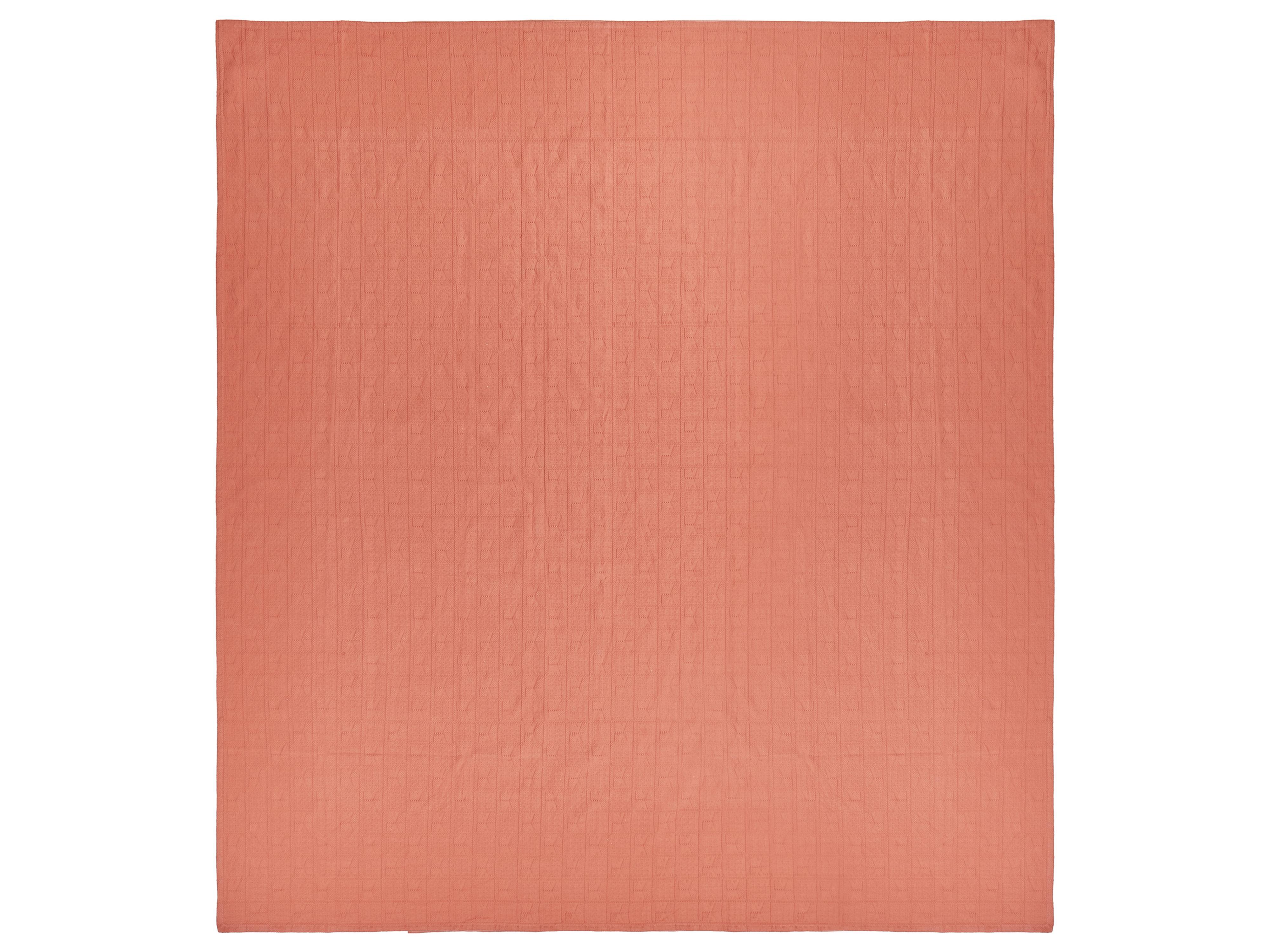 Sprei MARAKA Katoen 200 x 220 cm Lichtrood