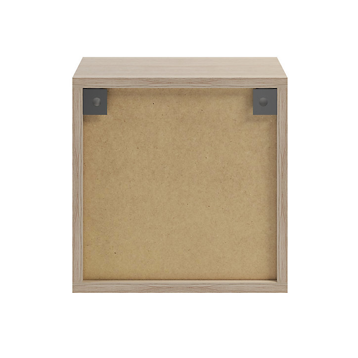 Caisson effet chêne GoodHome Atomia H. 37,5 x L. 37,5 x P. 20 cm