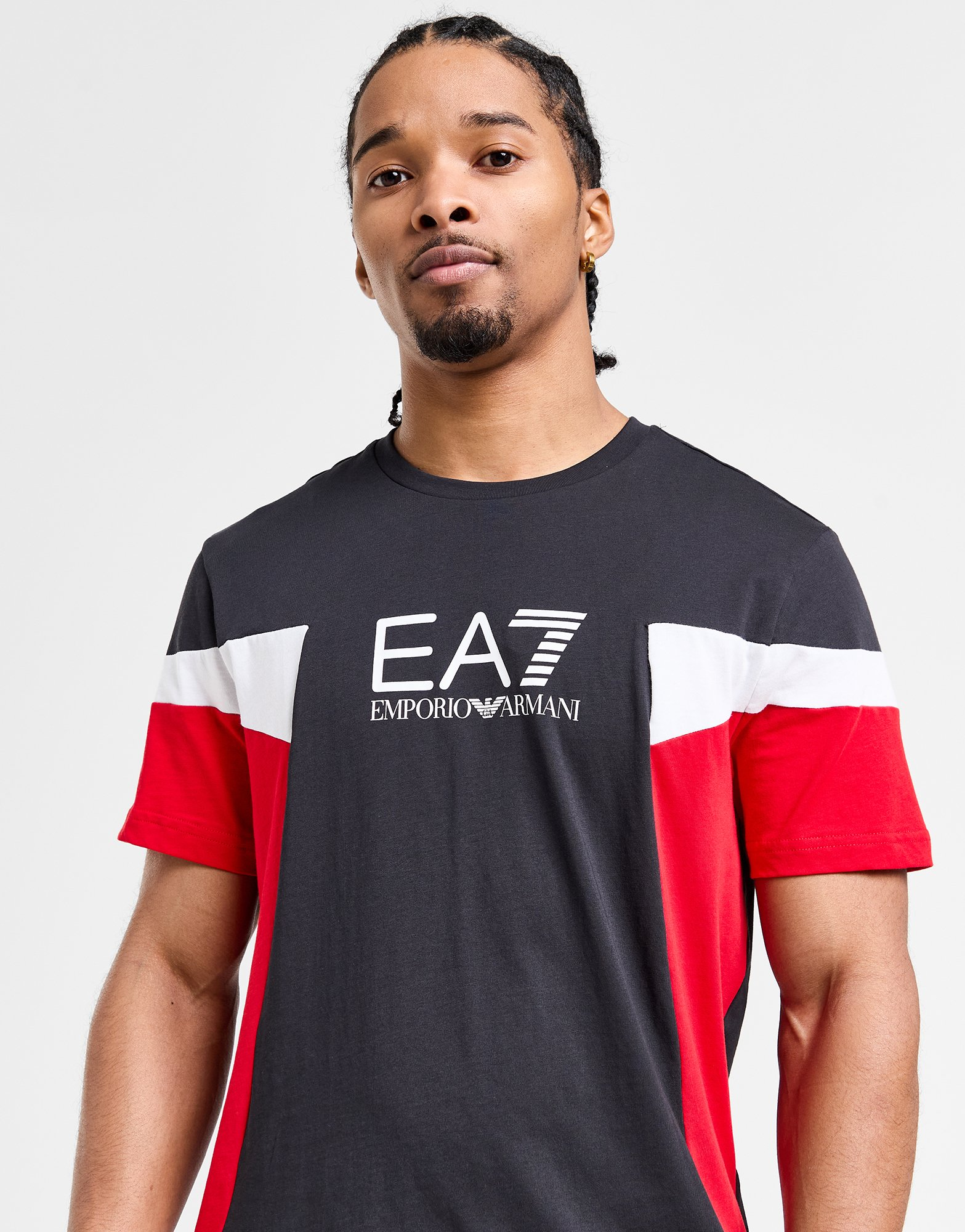 Emporio Armani EA7 T-shirt Colour Block Homme