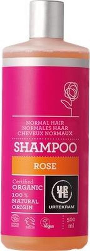 Urtekram - Shampoo - Rozen - Natuurlijke Ingrediënten - 500ml