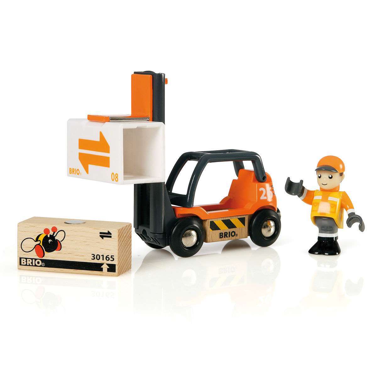 BRIO Spiel Gabelstapler