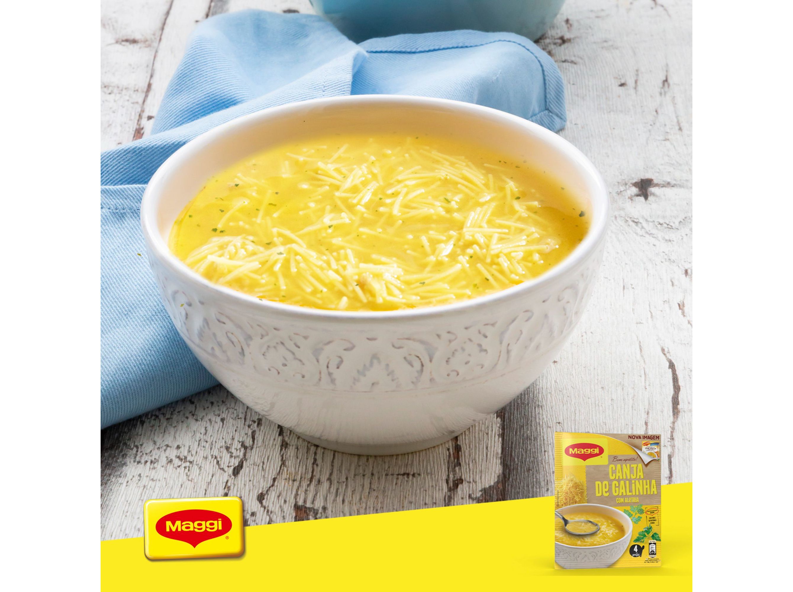SOPAS MAGGI EM PÓ CANJA COM ALETRIA 82G
