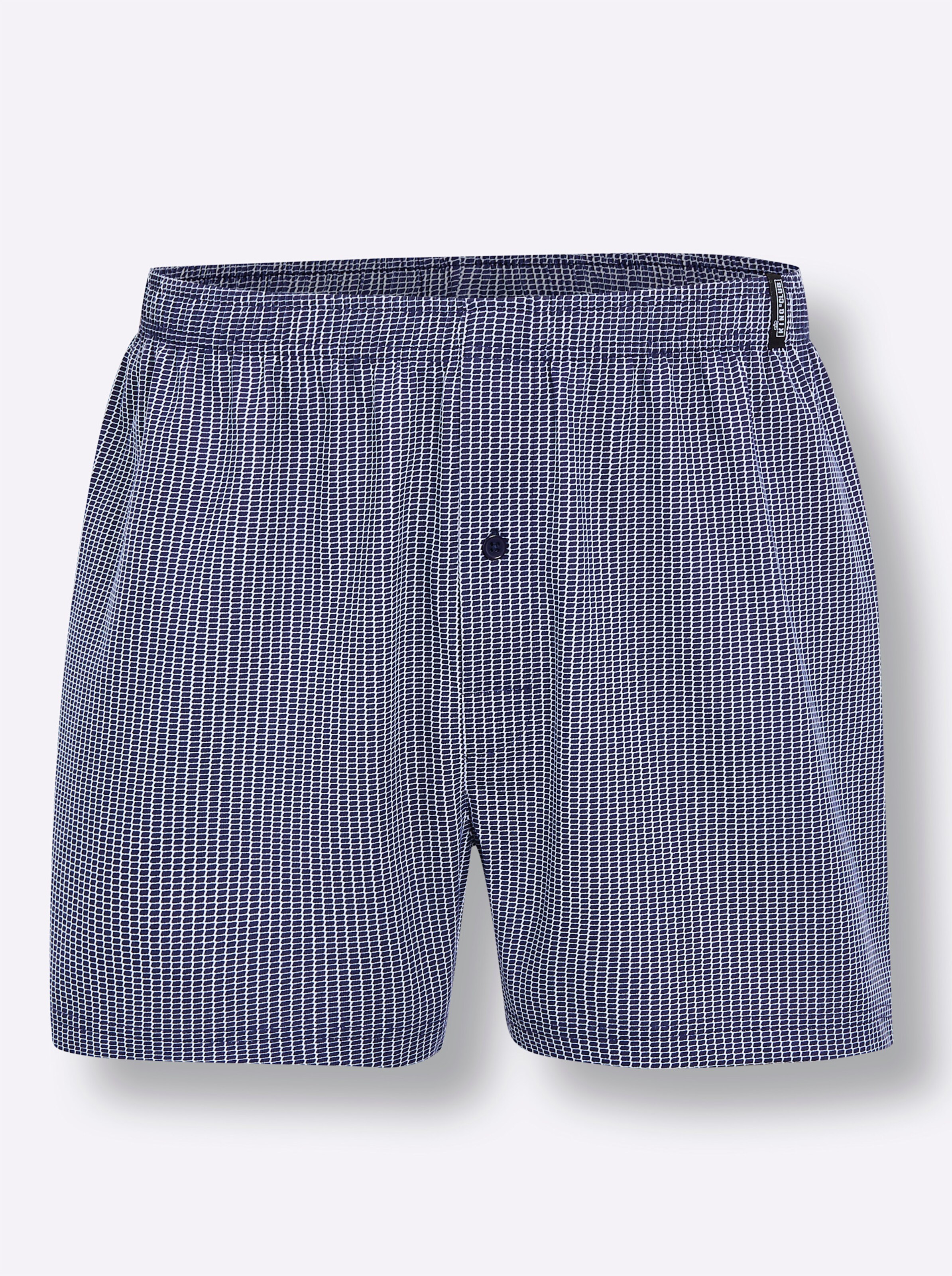 KINGsCLUB Boxershorts in marine-bedruckt