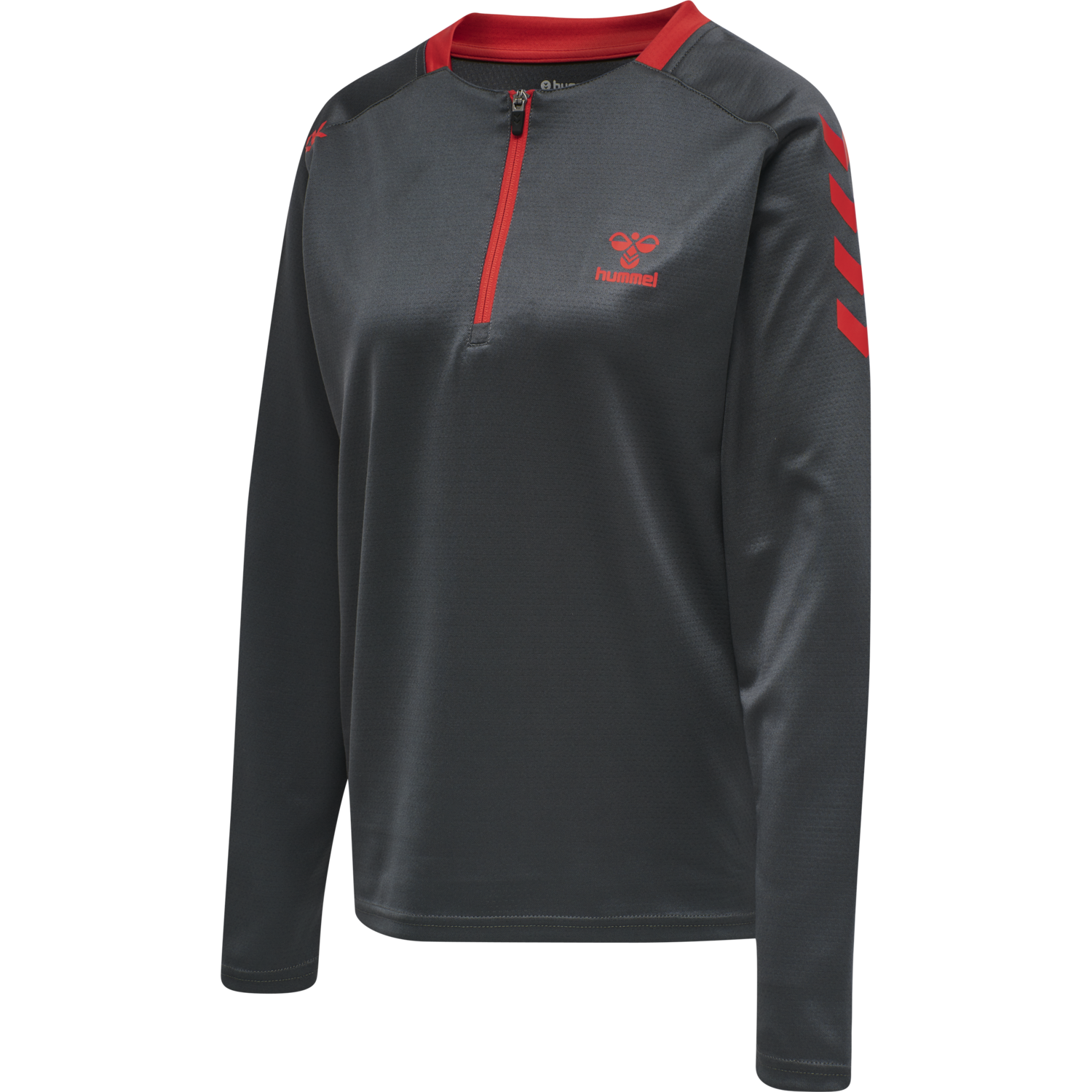 hmlACTION POLY HALF ZIP SWEAT WOMAN