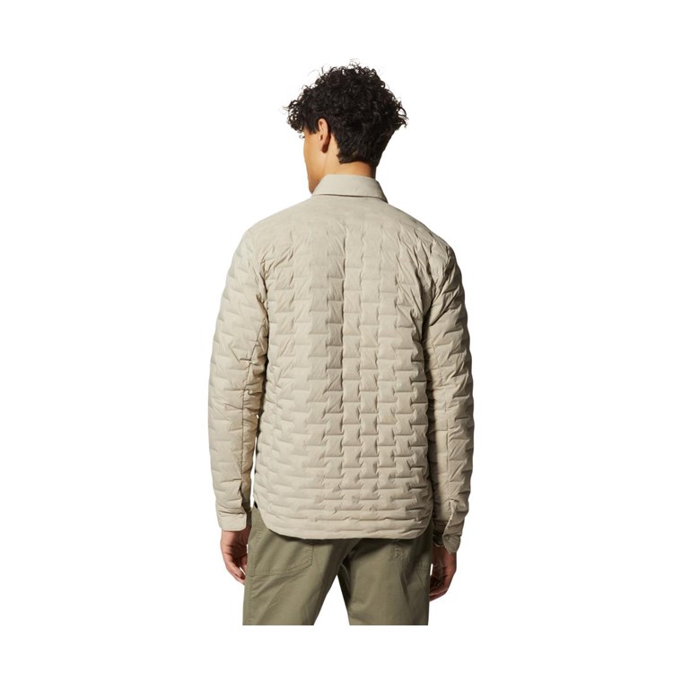 Mountain Hardwear Stretchdown Light Shacket Men Badlands