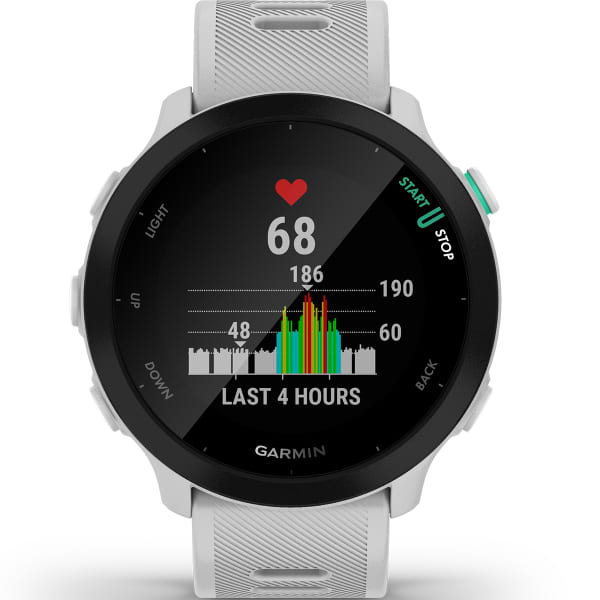 Montre cardio GPS GARMIN FORERUNNER 55 WHITESTONE