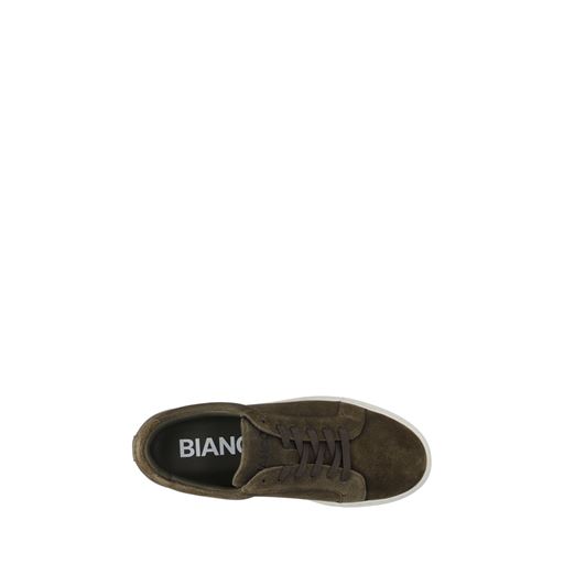 Bianco Jay 2.0 Oiley Suede Sneakers, Olive/Off White, 44