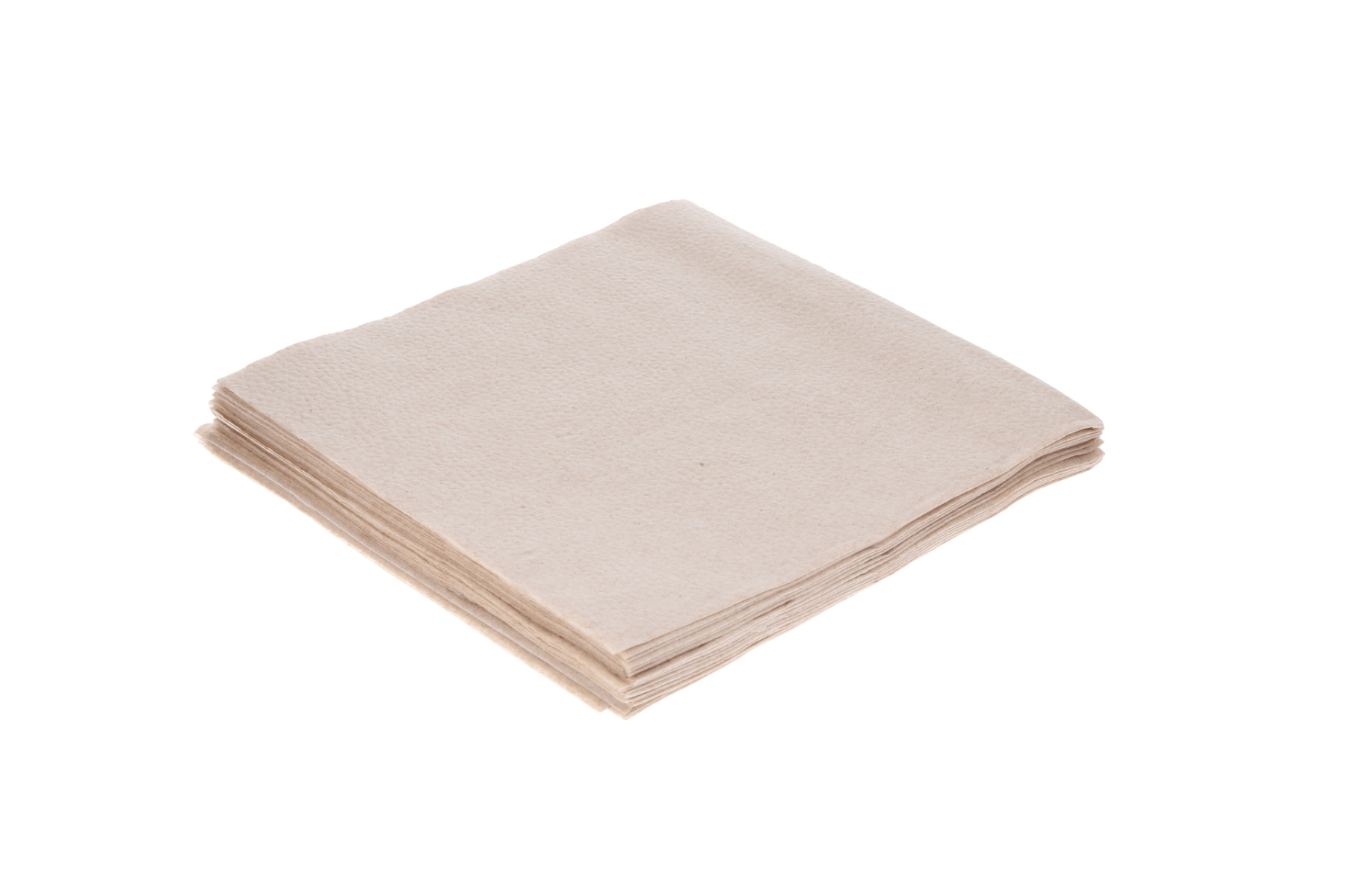 Servet 1 laags 1/4 vouw 33x33cm papier kraft BIO