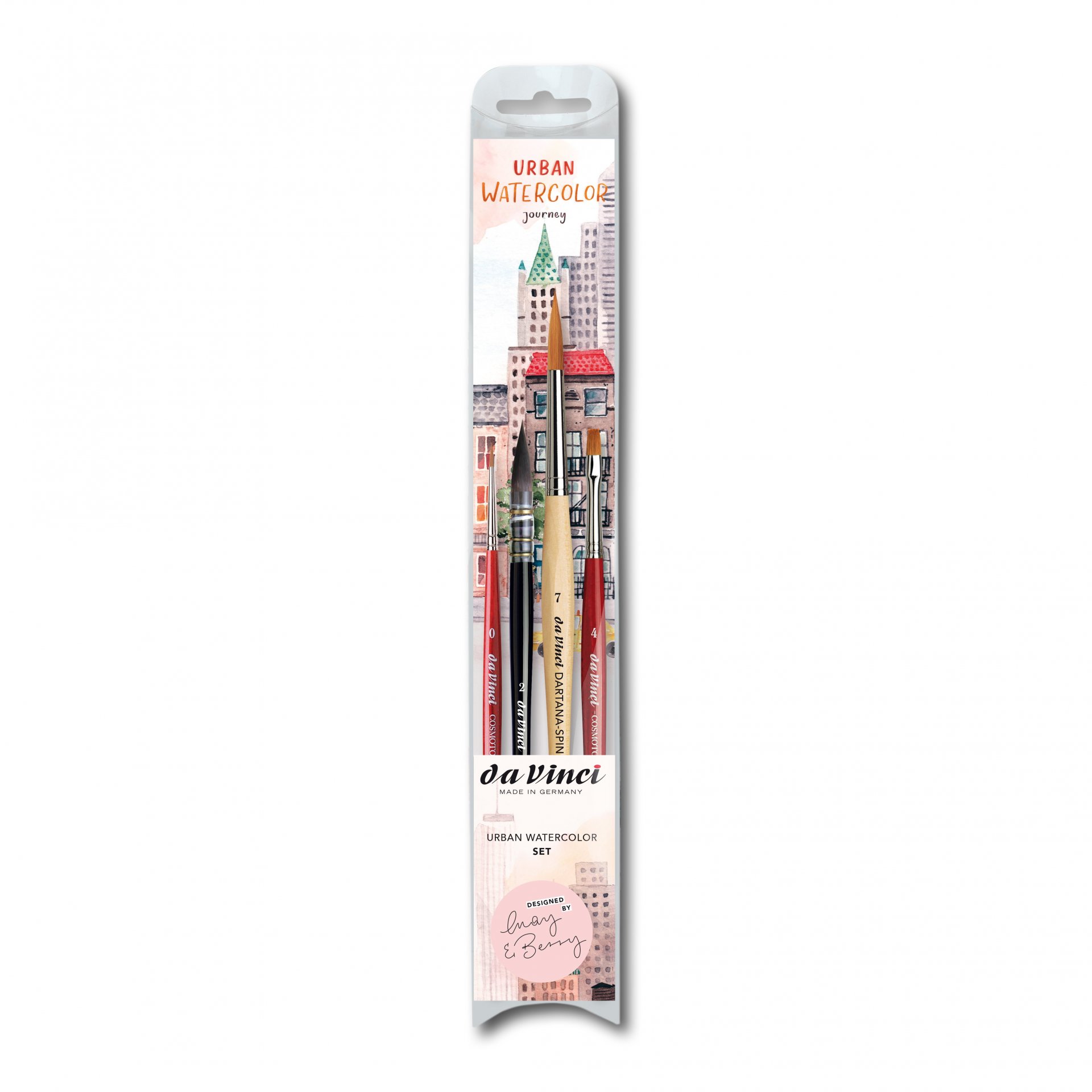 Da Vinci Aquarellpinsel Urban Watercolor Set 5601