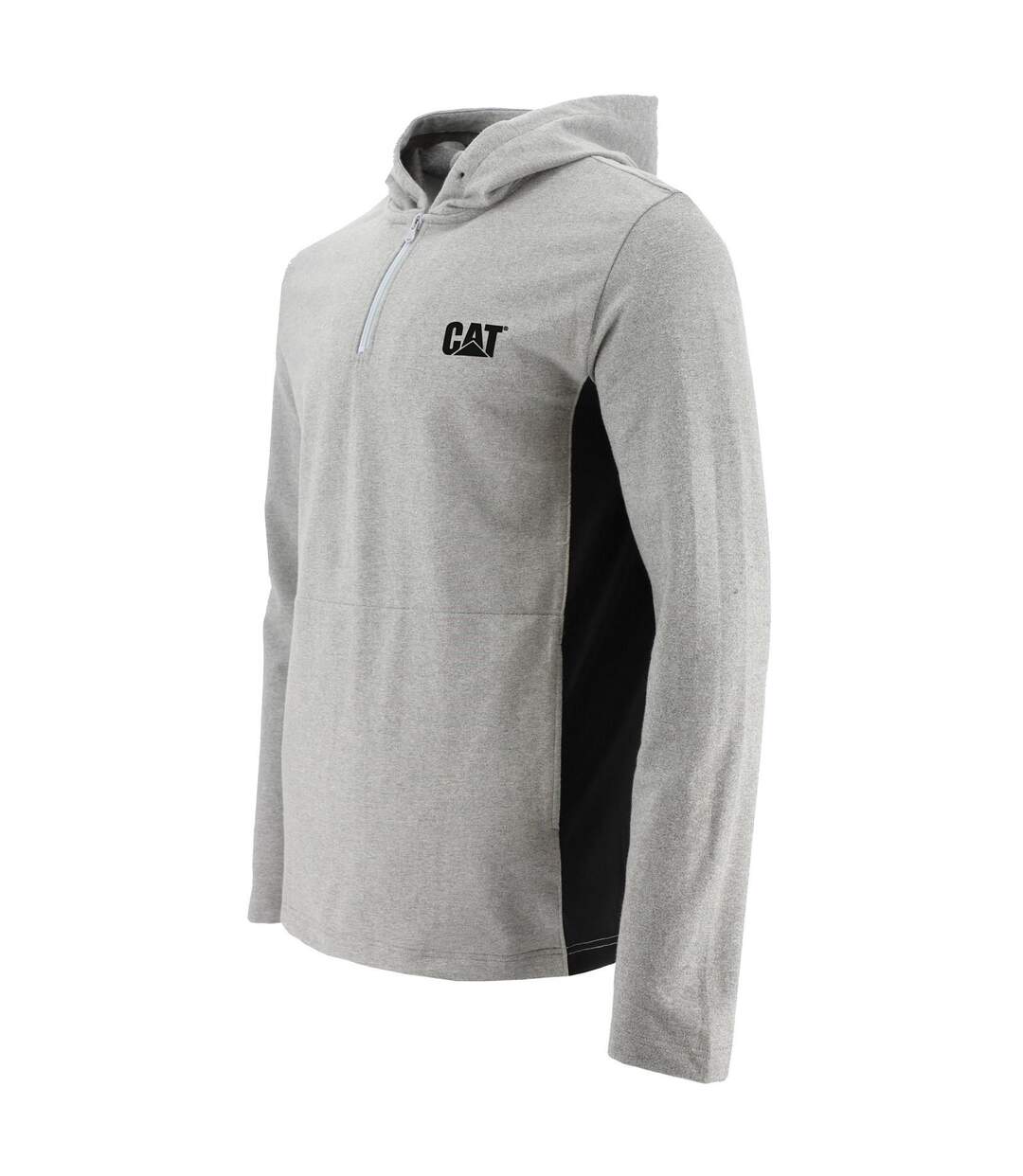 Caterpillar - Sweat à capuche - Homme (Gris chiné) - UTFS8977