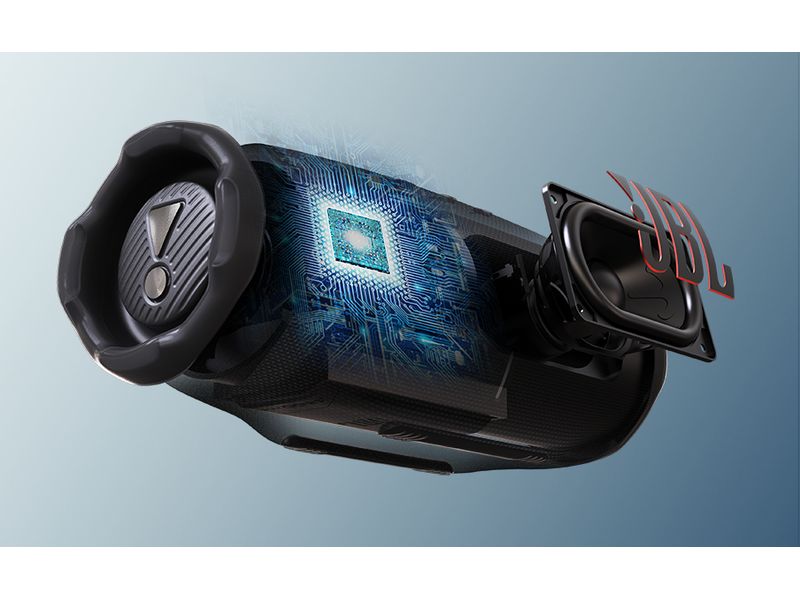JBL Bluetooth Speaker Charge 6 Violett Tragbarer wasserdichter und stossfester Bluetooth-Lautsprecher