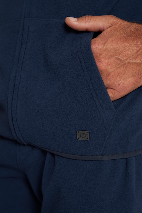 Jogginganzug, Fleece, 2-teilig, Homewear, Kapuze, Kängurutasche