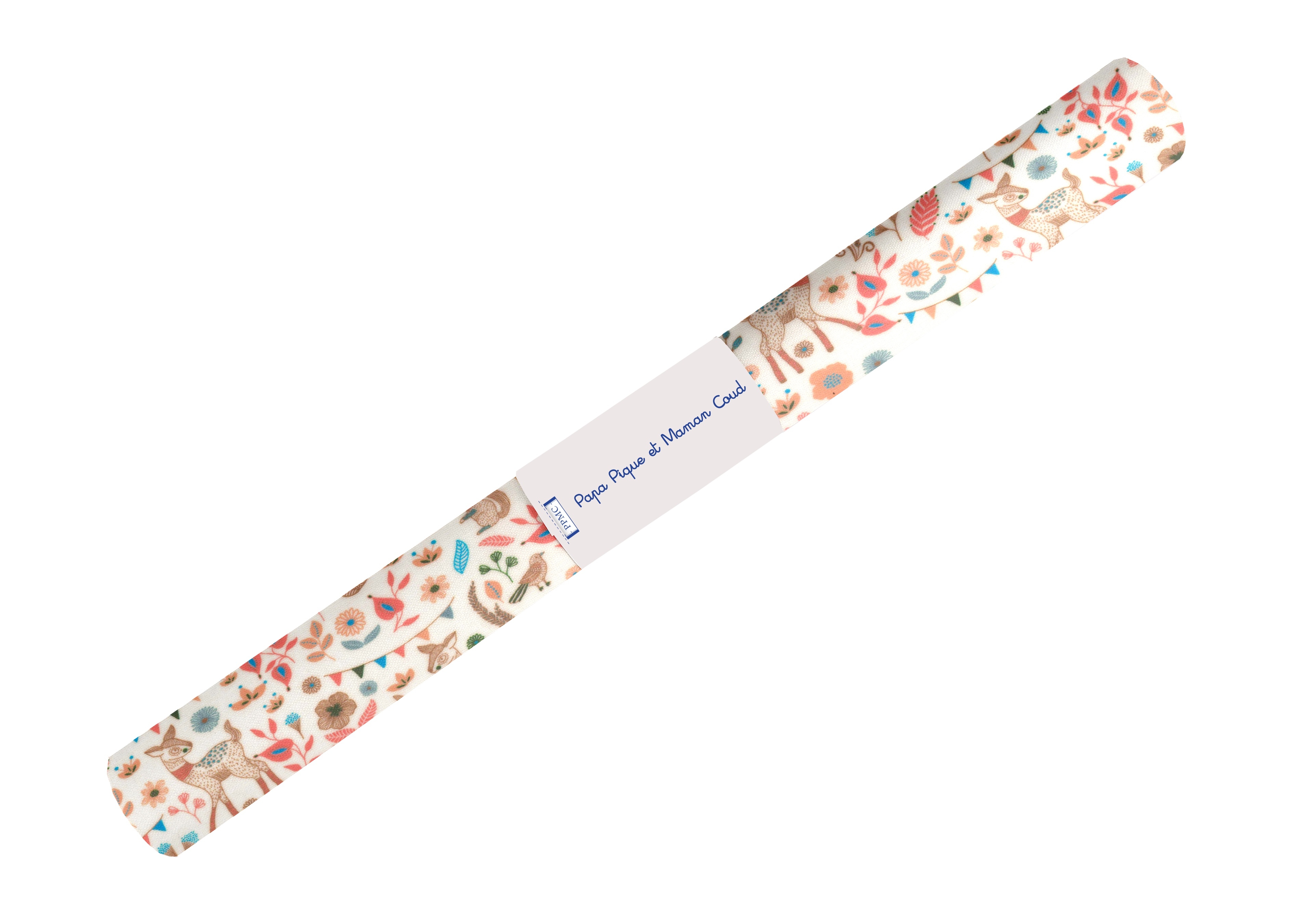 Coupon Tissu Enduit De 35 Cm Douceur Des Bois