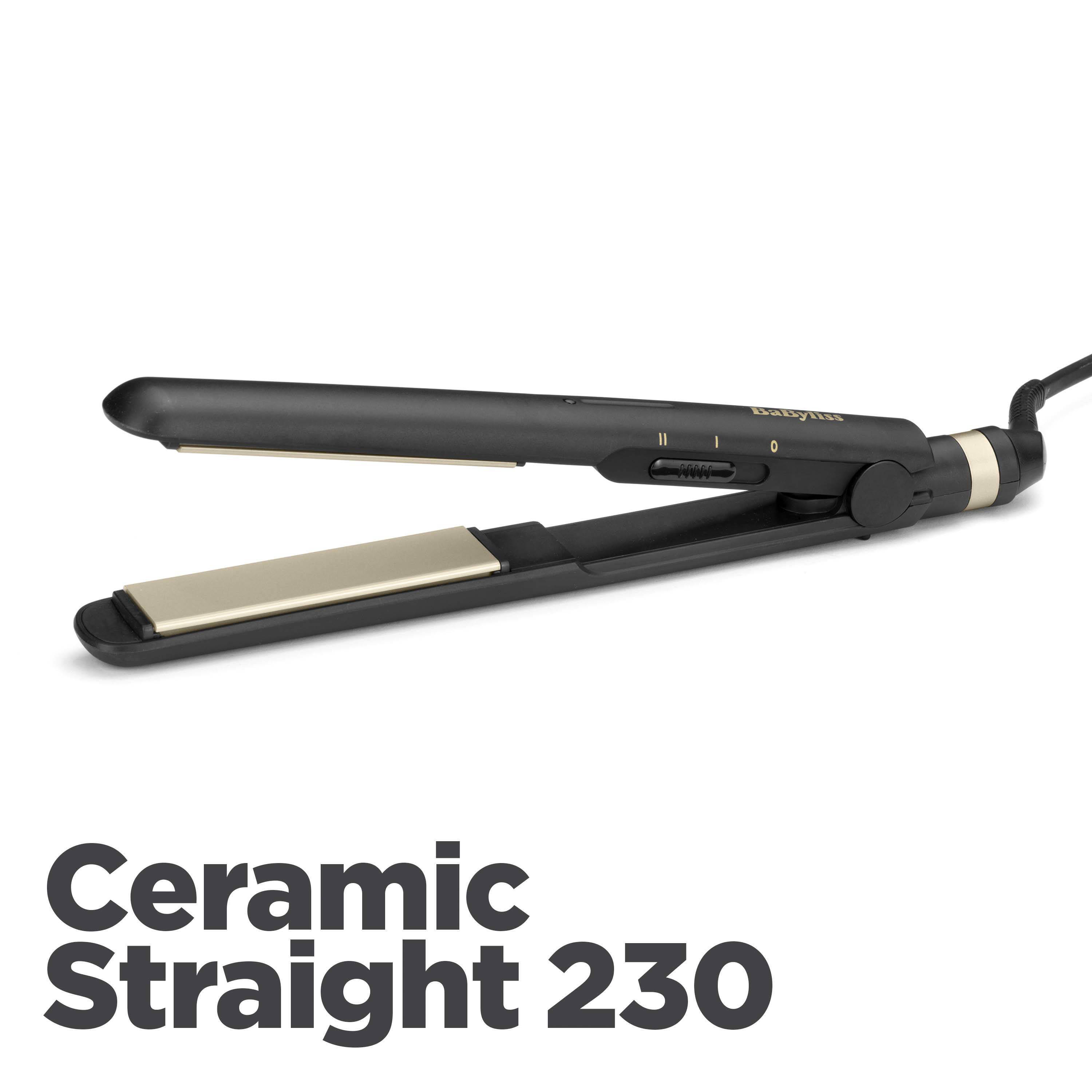 BaByliss Ceramic Straight 230 stijltang - ST089E
