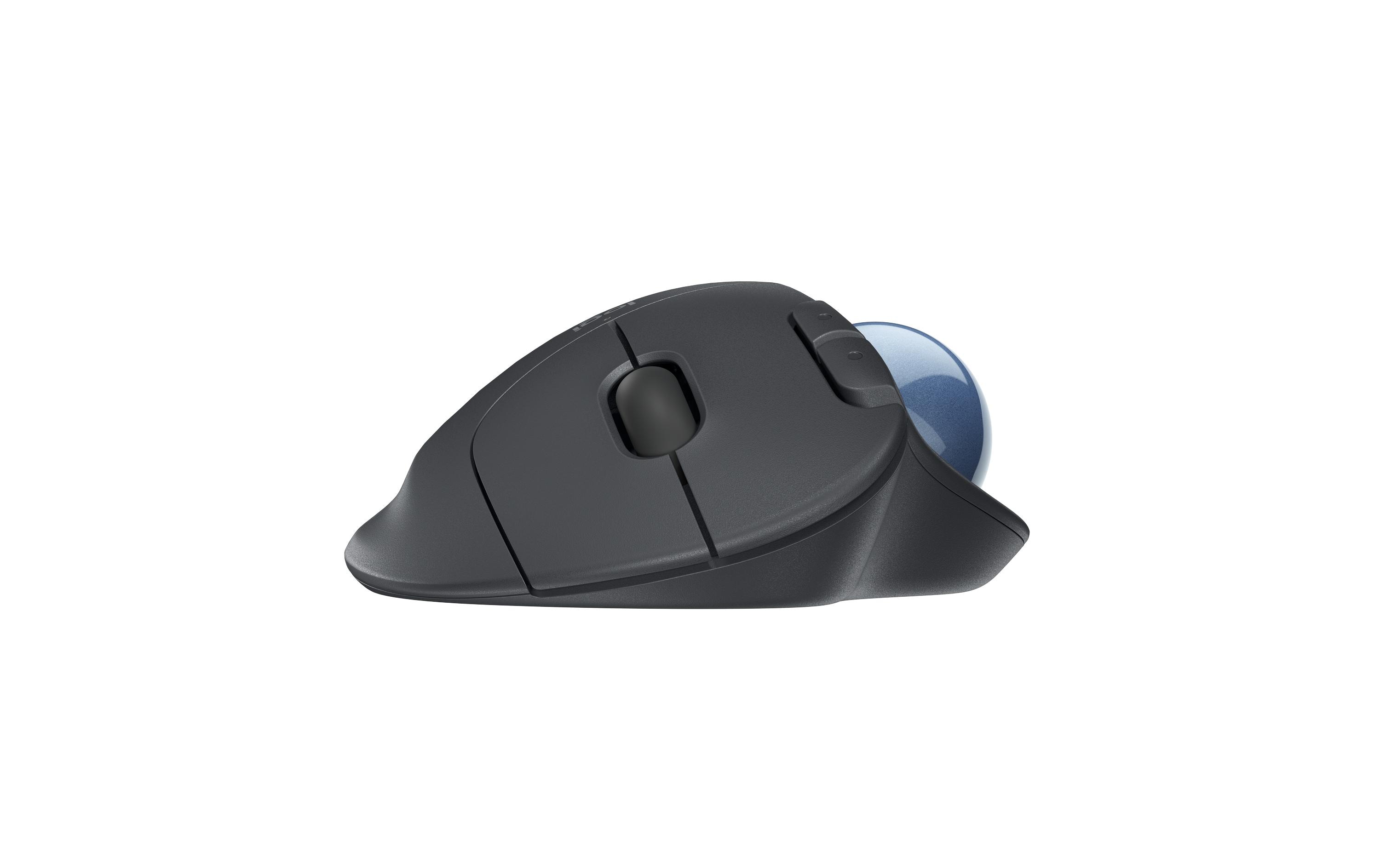 Trackball Ergo M575 for Business GraphiteKabelloser, ergonomischer Trackball mit Logi Bolt Empfänger