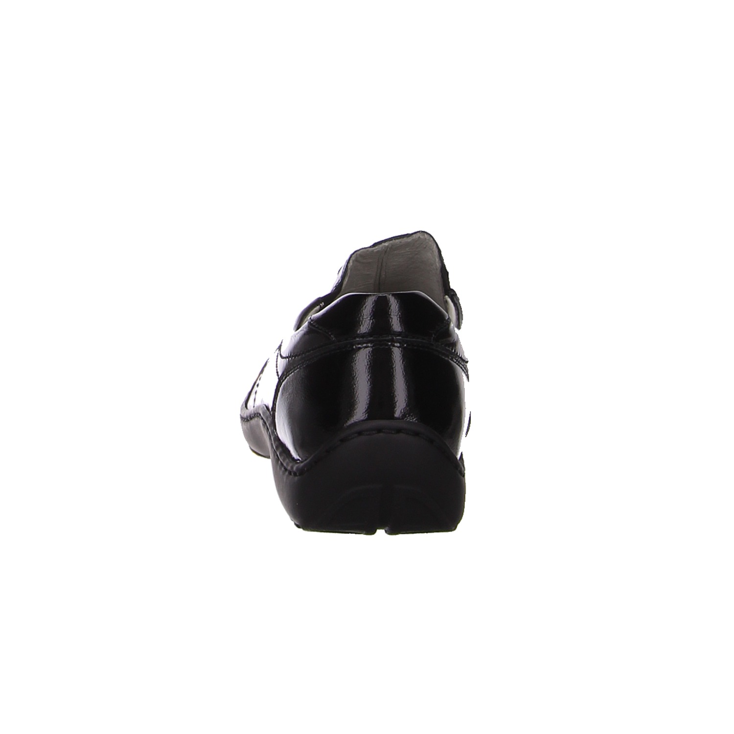 Waldläufer Slipper schwarz schwarz