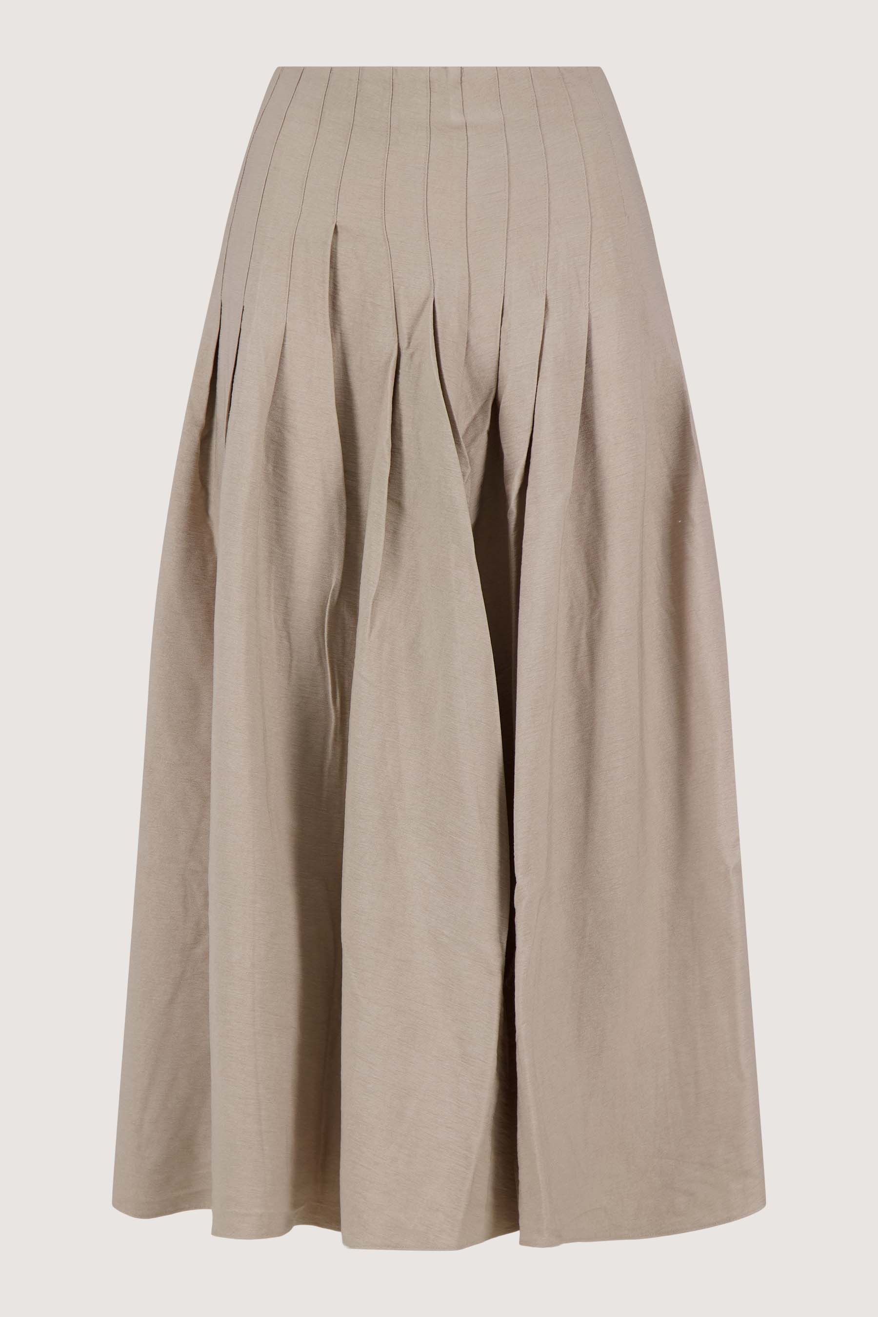 rok met plooi details