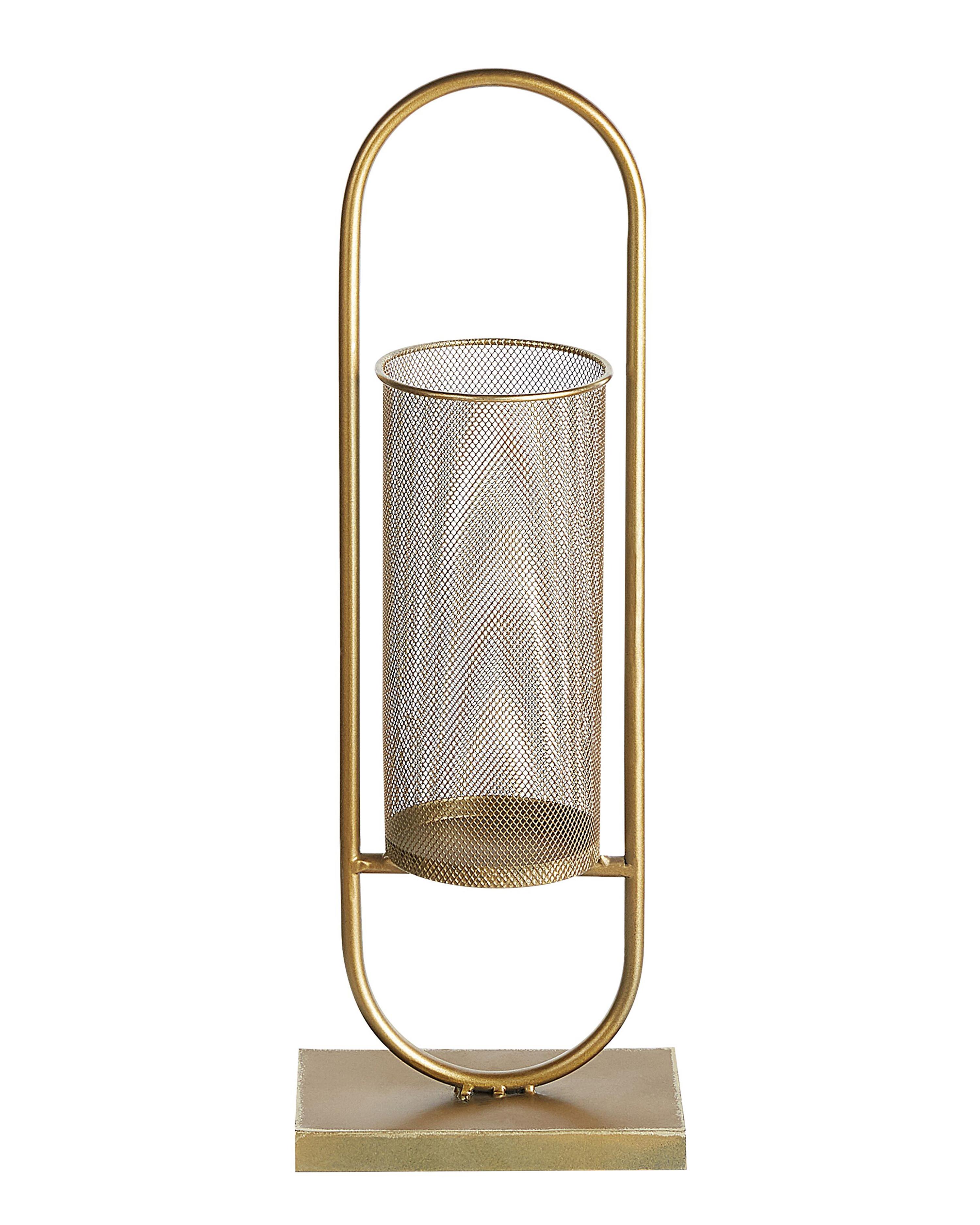 Kaarshouder BOHOL Metaal 53 cm Goud