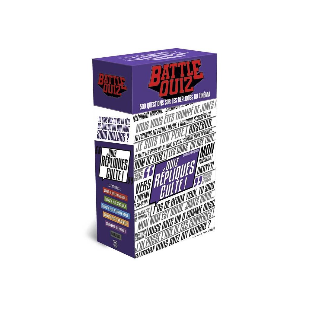 Battle Quiz : Repliques Cultes