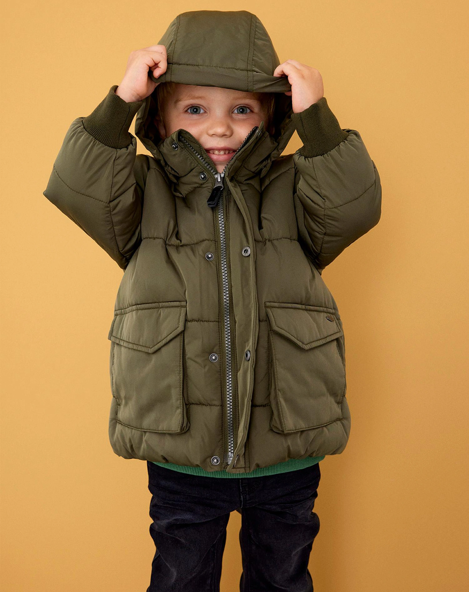 Steppjacke NMMMUSO in olive night