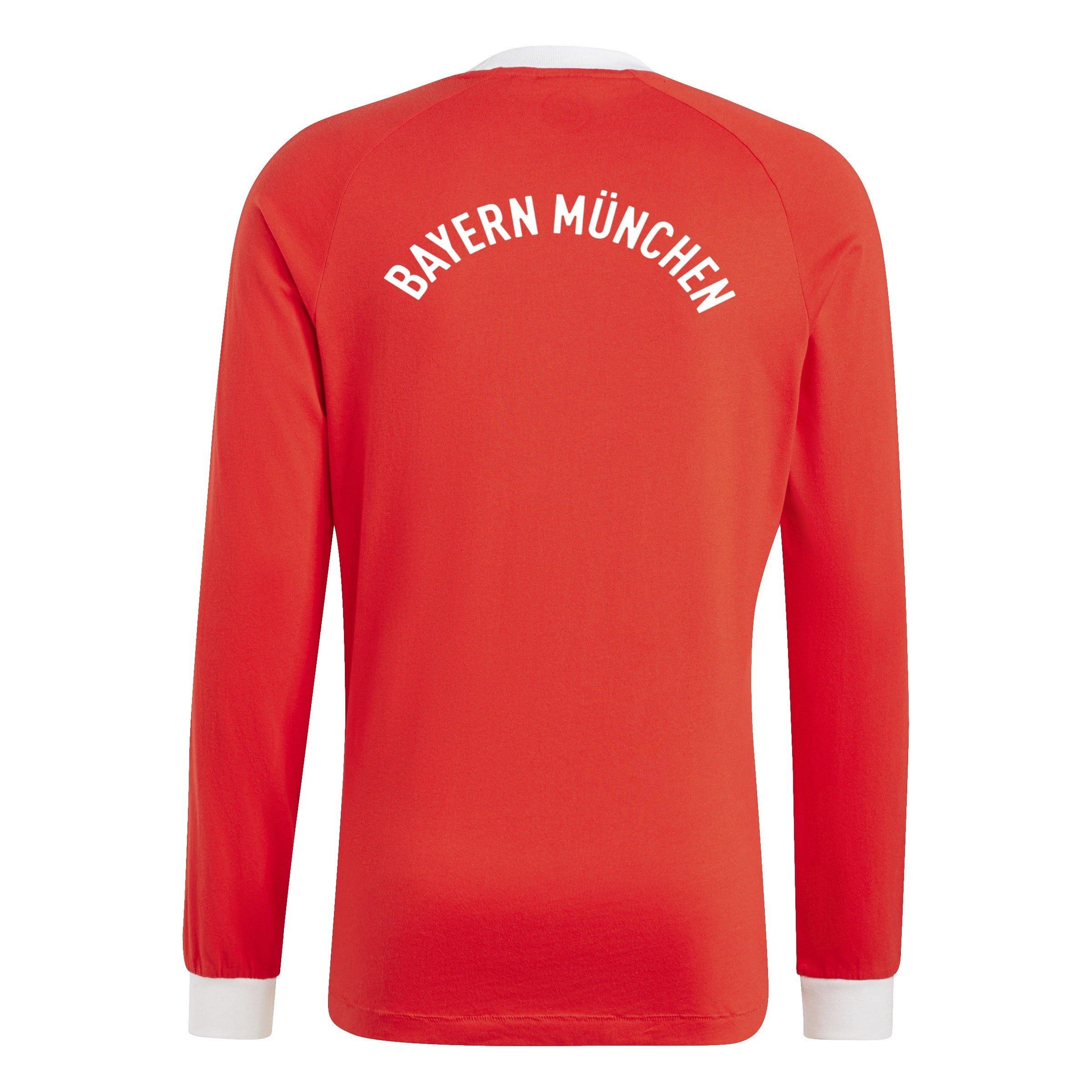 adidas Bayern Originals 70s Long Sleeve Shirt Adults
