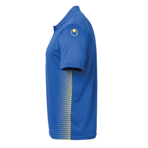Camisa Polo Score Azul/Lima Amarelo Uhlsport