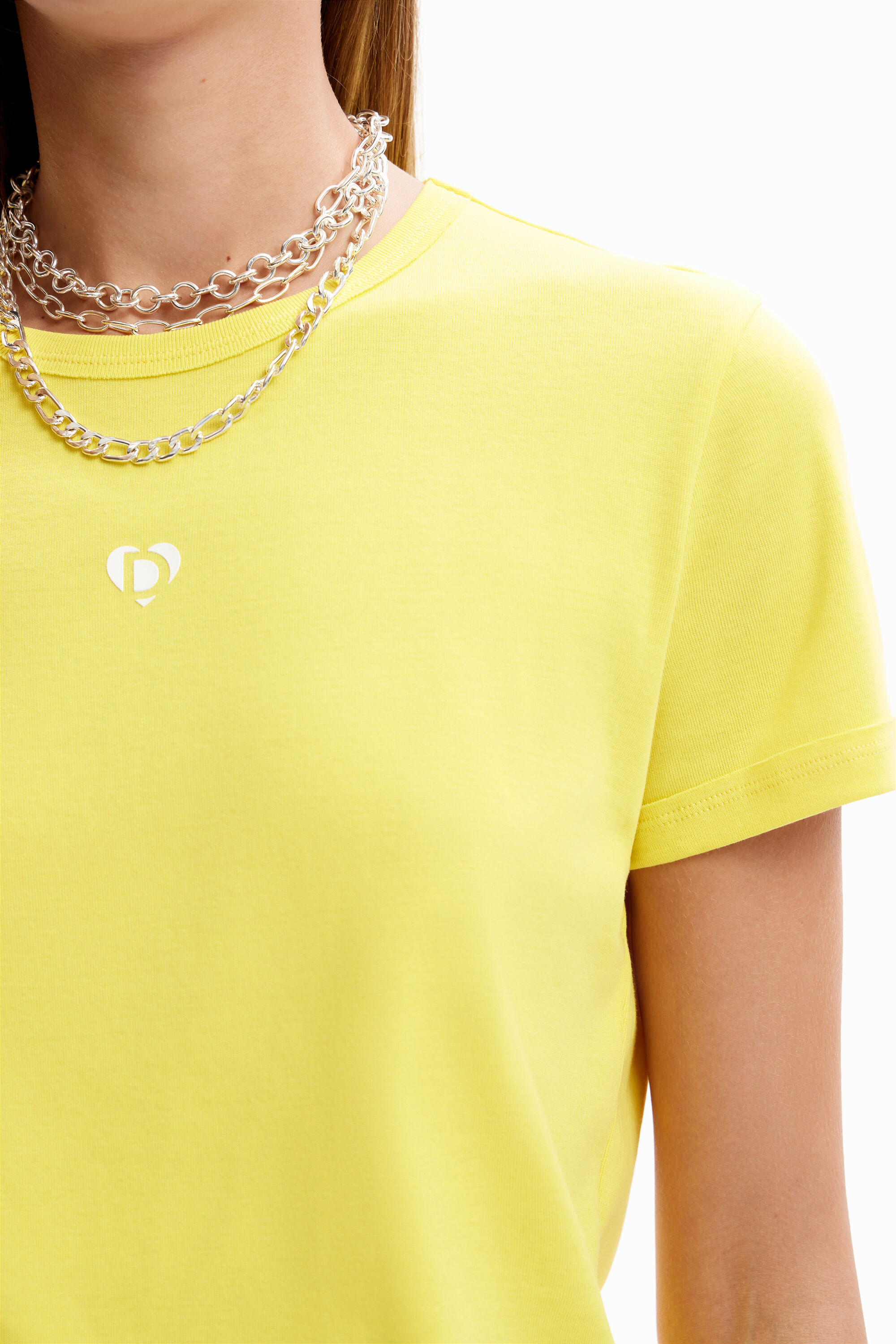 T-shirt basique cœur
