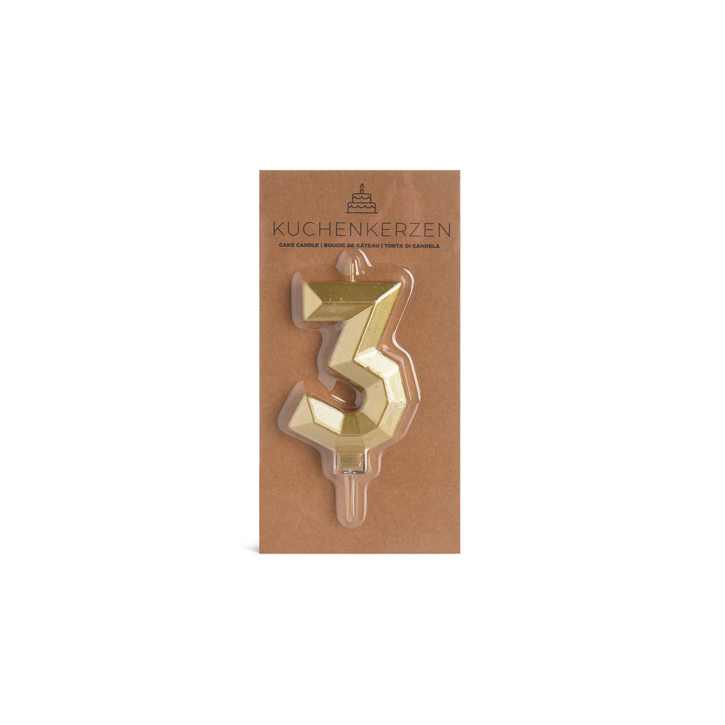 gold, H 7,5 cm