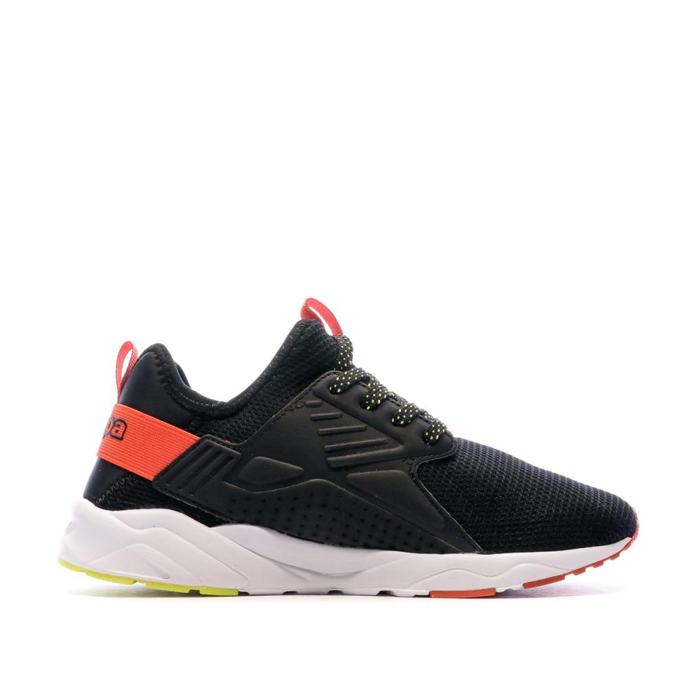 Kappa Baskets Noir/Rouge Ado Kappa San Puerto